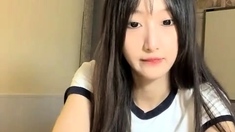 Japanese teen uses toys to pleasure pussy