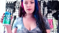 DemonGoddessJ - Soda ASMR with Burping and Humiliation