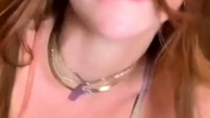 Close up BJ cumshot