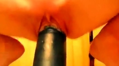 Giant Dildo Hardcore Webcam Show