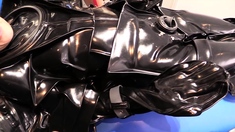 Brunette slave girl enjoys the harsh fetishes of a bdsm game