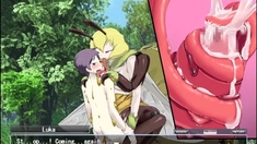 Monster Girl Quest - Bee Girl Scenes + Cgi