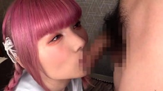 Asian japanese mature in anal play