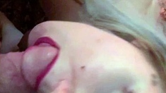 Amateur Blond Give Nice Pov Blowjob