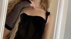 Amateur Blonde Teen Plays Solo with Toy Webcam Porn