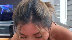 Asian Girl Blowjobs Outdoors POV