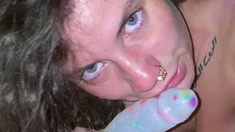 Brunette Solo Webcam Masturbation