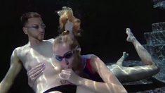 Homemade amateur blonde blowjob