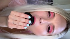 Blonde needs her toy for juicy pussy masturbation HD
