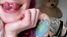 Amateur teen porsha solo action