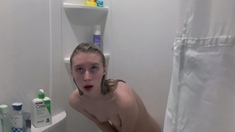 Small titted handjob lovers jerk cock