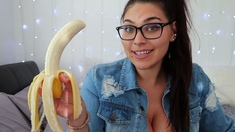 Brunette Solo Webcam Masturbation