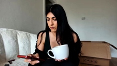 Brunette Solo Webcam Masturbation