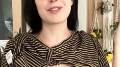Leann amateur beautiful brunette with big boobs