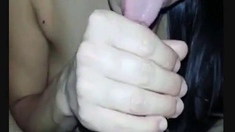 Amateur Italian Blowjob and Cum in Mouth