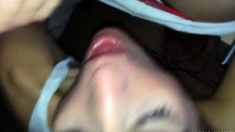 Amateur Milf Swallows Cum And Gets A Facial