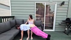 Femdom Fetish Bitch Fuck And Cumshot Action With Victim