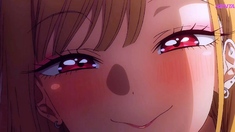 Marin Kitagawa Surrenders Slow In Gojou's Strong Arms