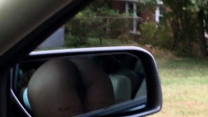 Ebony Public Blowjob In Car At Daylight