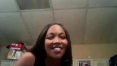 Ebony Strippers Amazed By Webcam