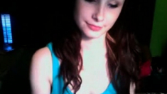 cute tight teen flashes on webcam chat