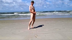 Danish Beach Wank - Denis Matern