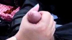 handjob in a car