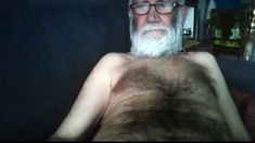 grandpa show on webcam